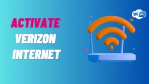 Activate Verizon Internet