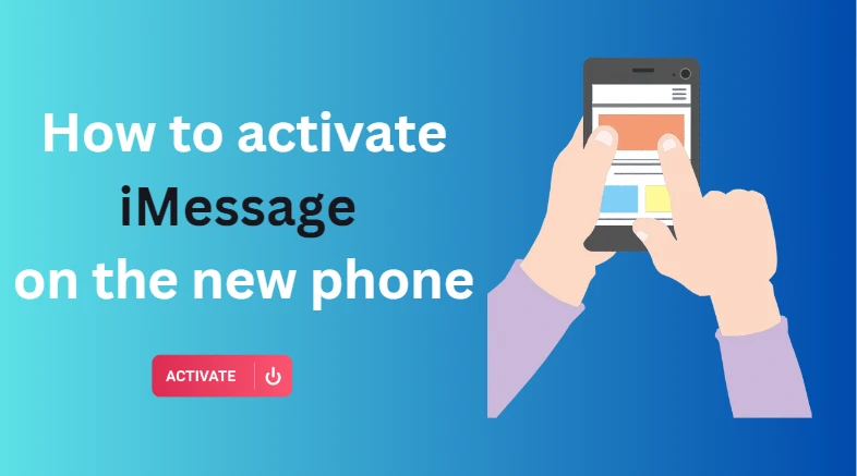 How to activate iMessage on the new phone